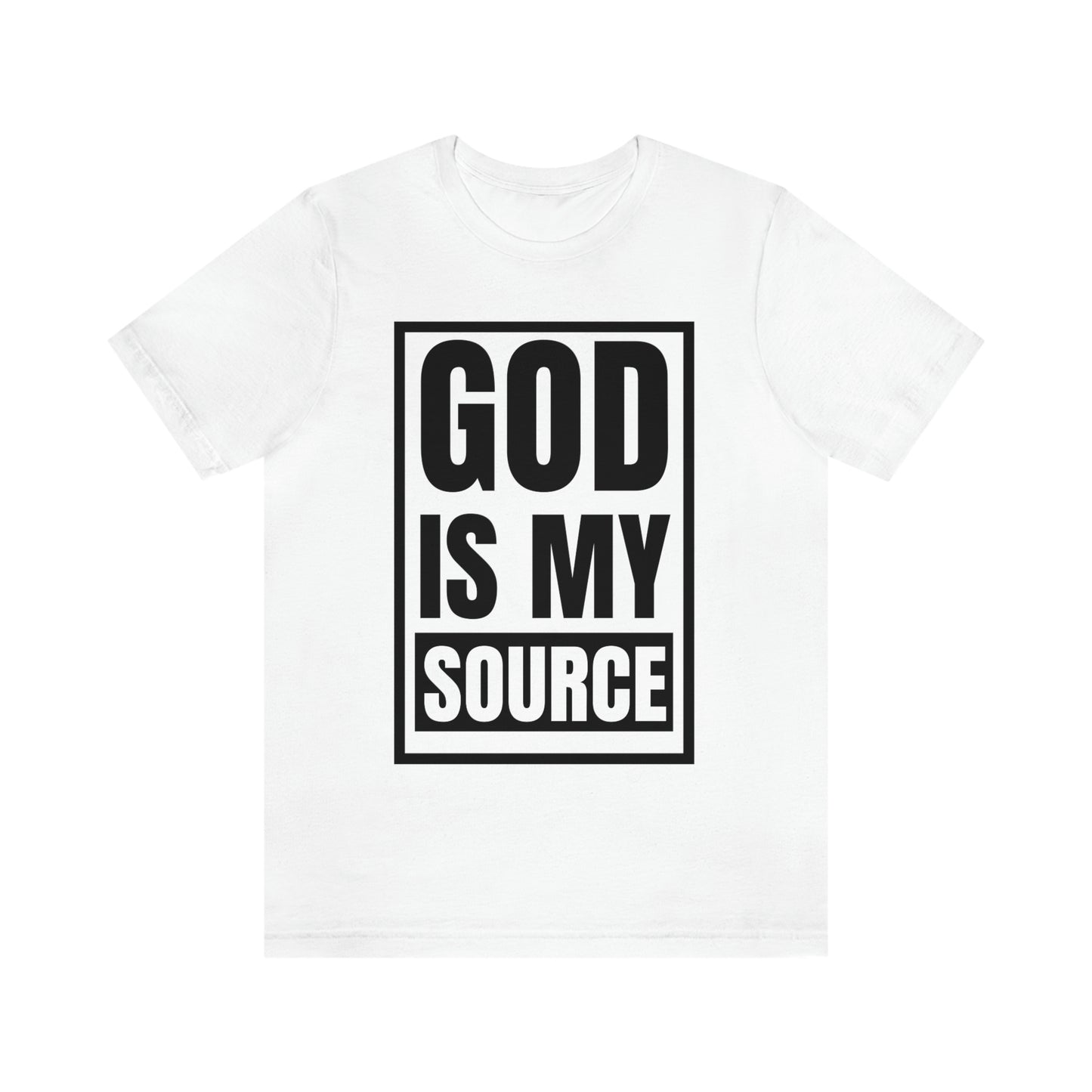 God Is My Source Tee