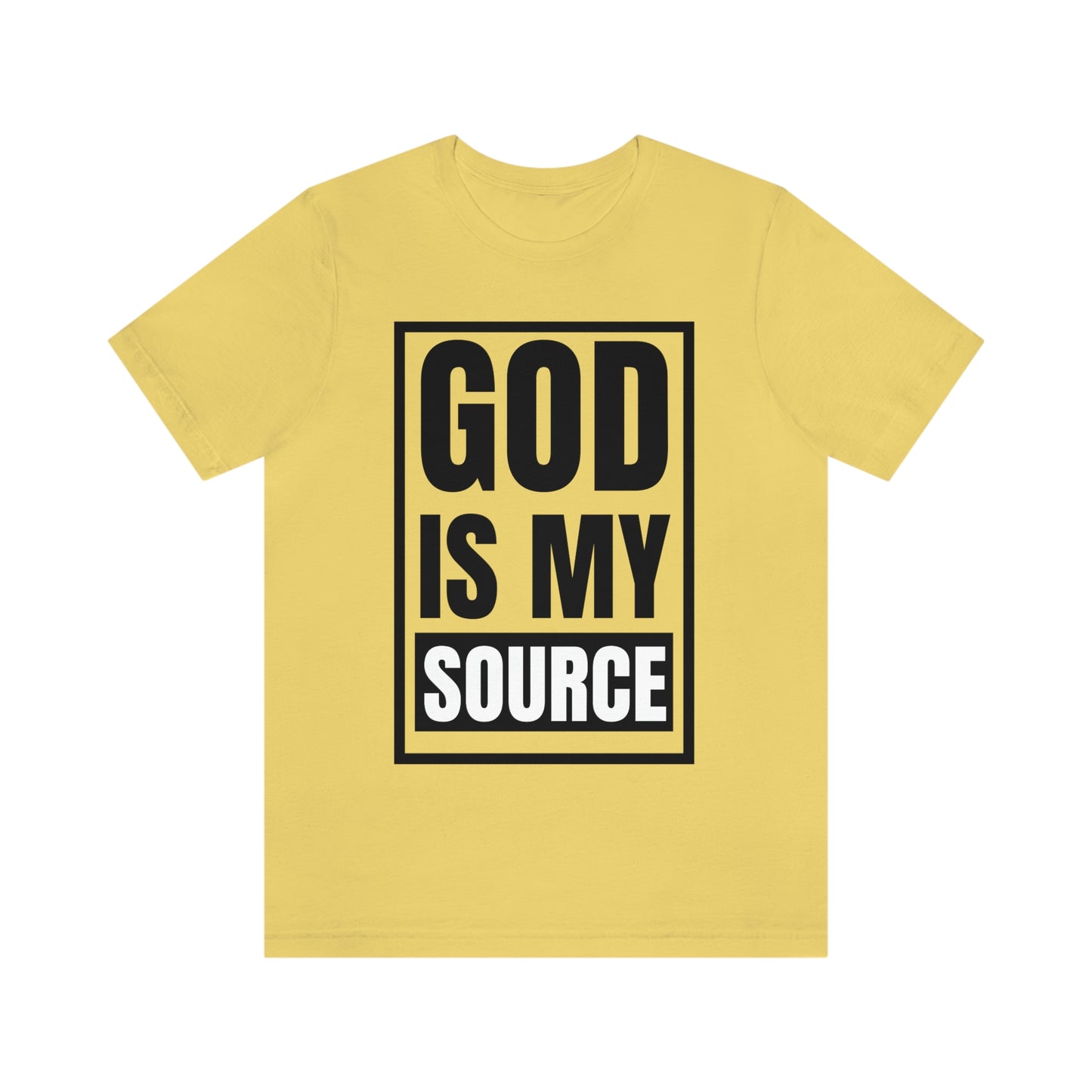 God Is My Source Tee