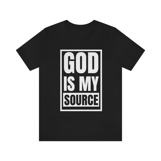 God Is My Source Tee