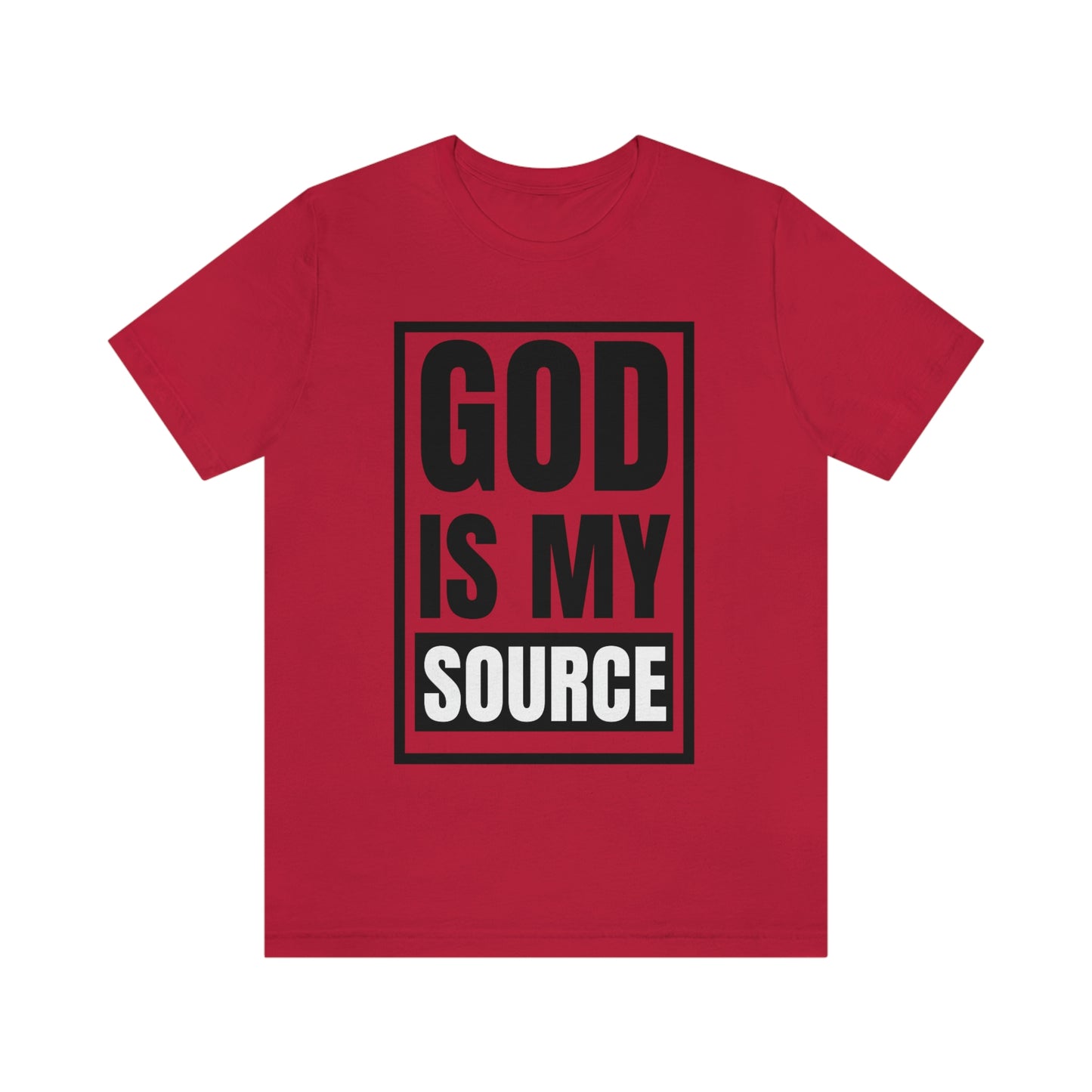 God Is My Source Tee