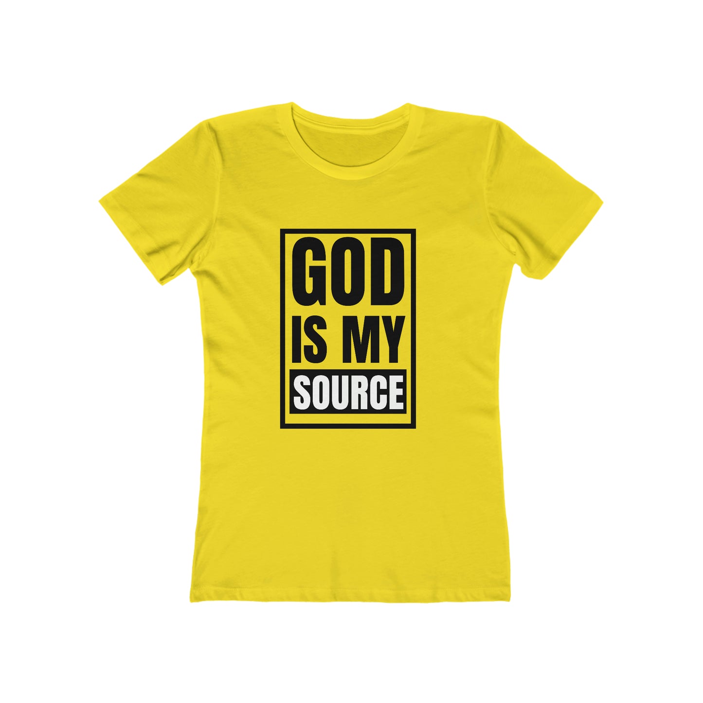 Women's God Is My Source Tee
