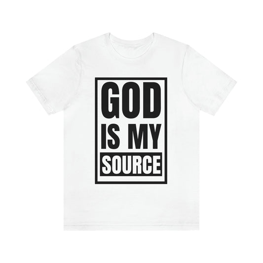 God Is My Source Tee