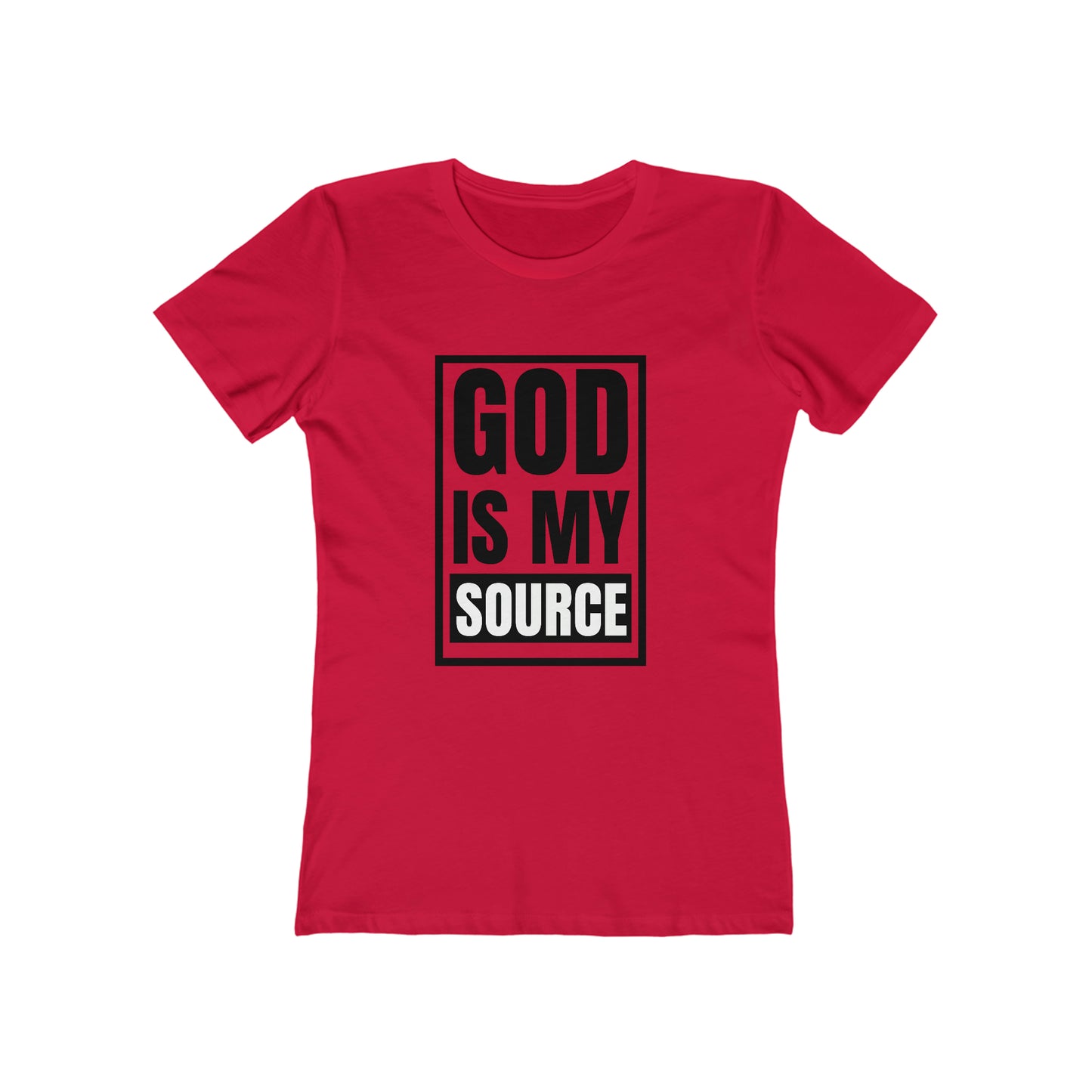 Women's God Is My Source Tee