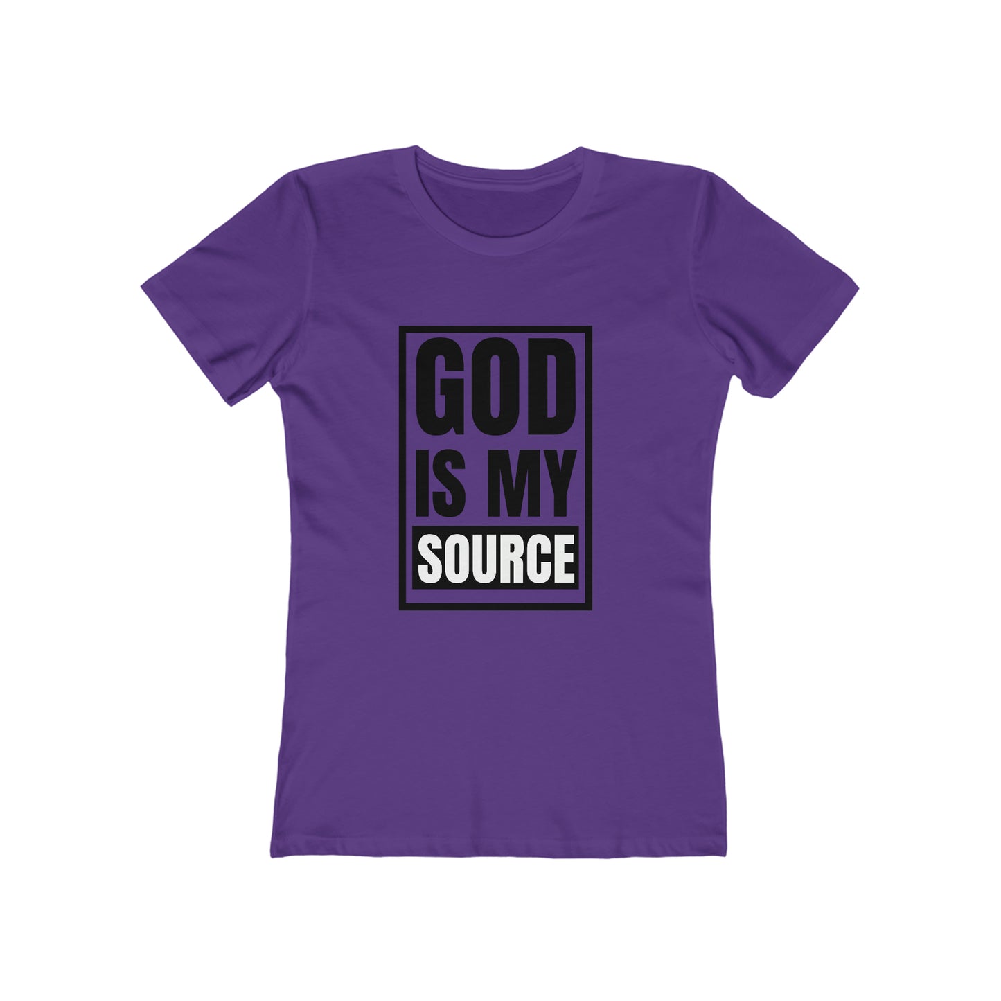 Women's God Is My Source Tee